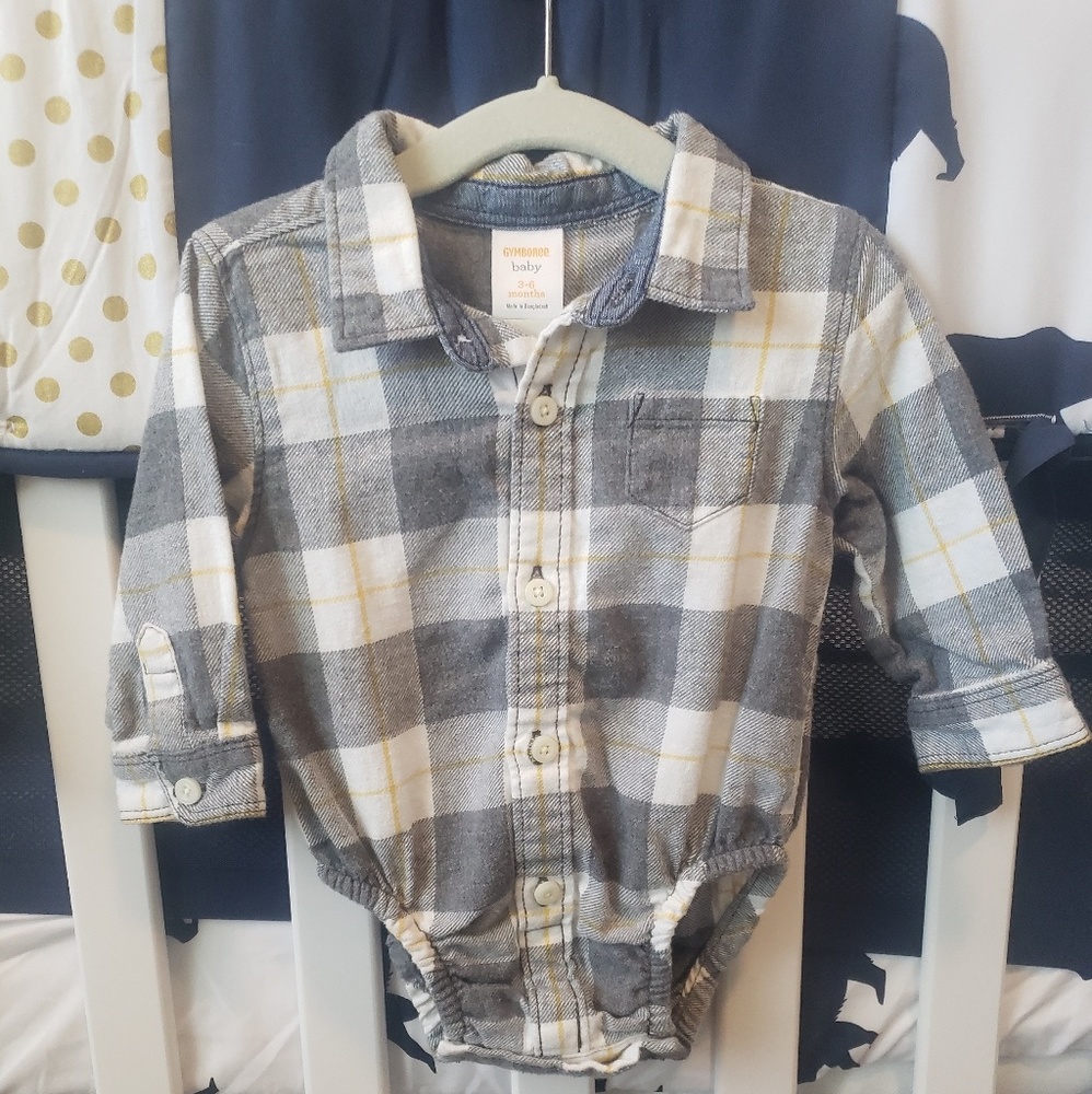 Baby boy long sleeve onesie